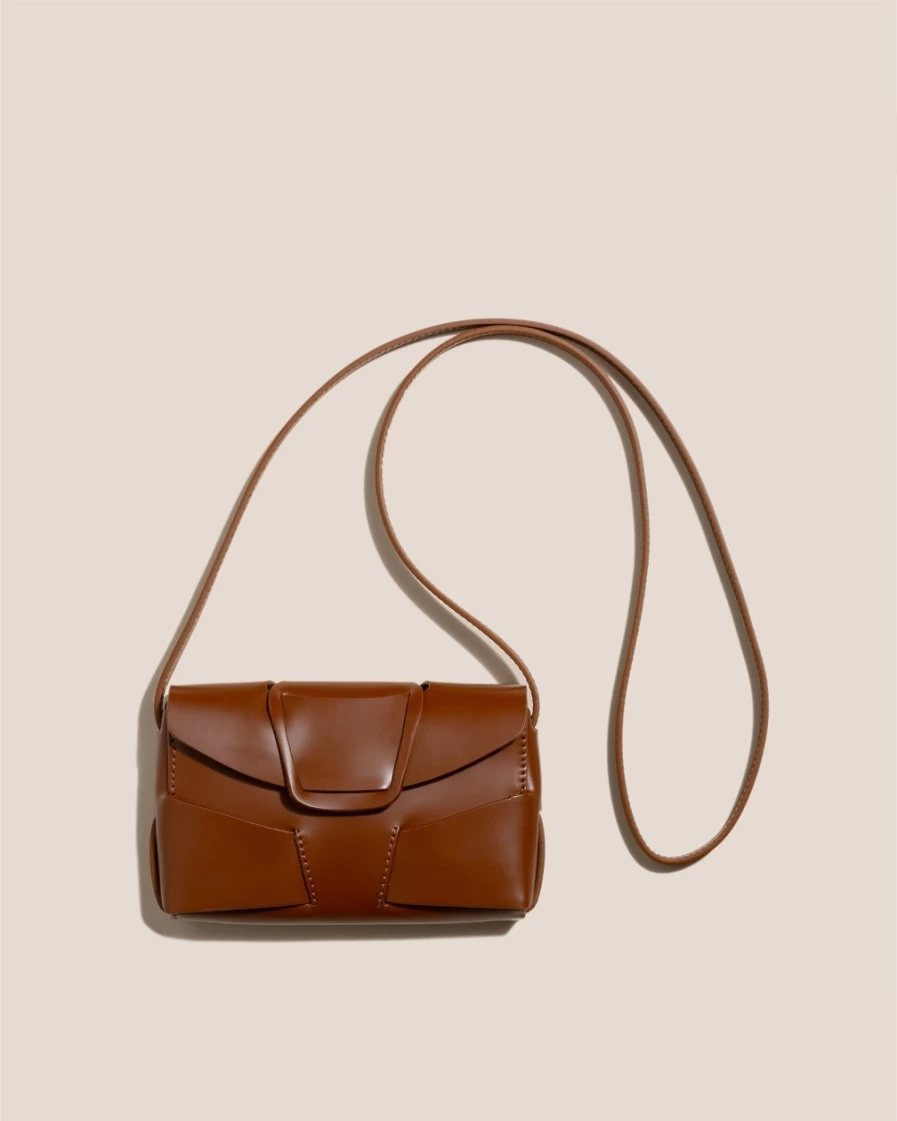Hereu Studio Mabra Mini Tan Crossbody Bag for Women - Elegant Leather Handbag