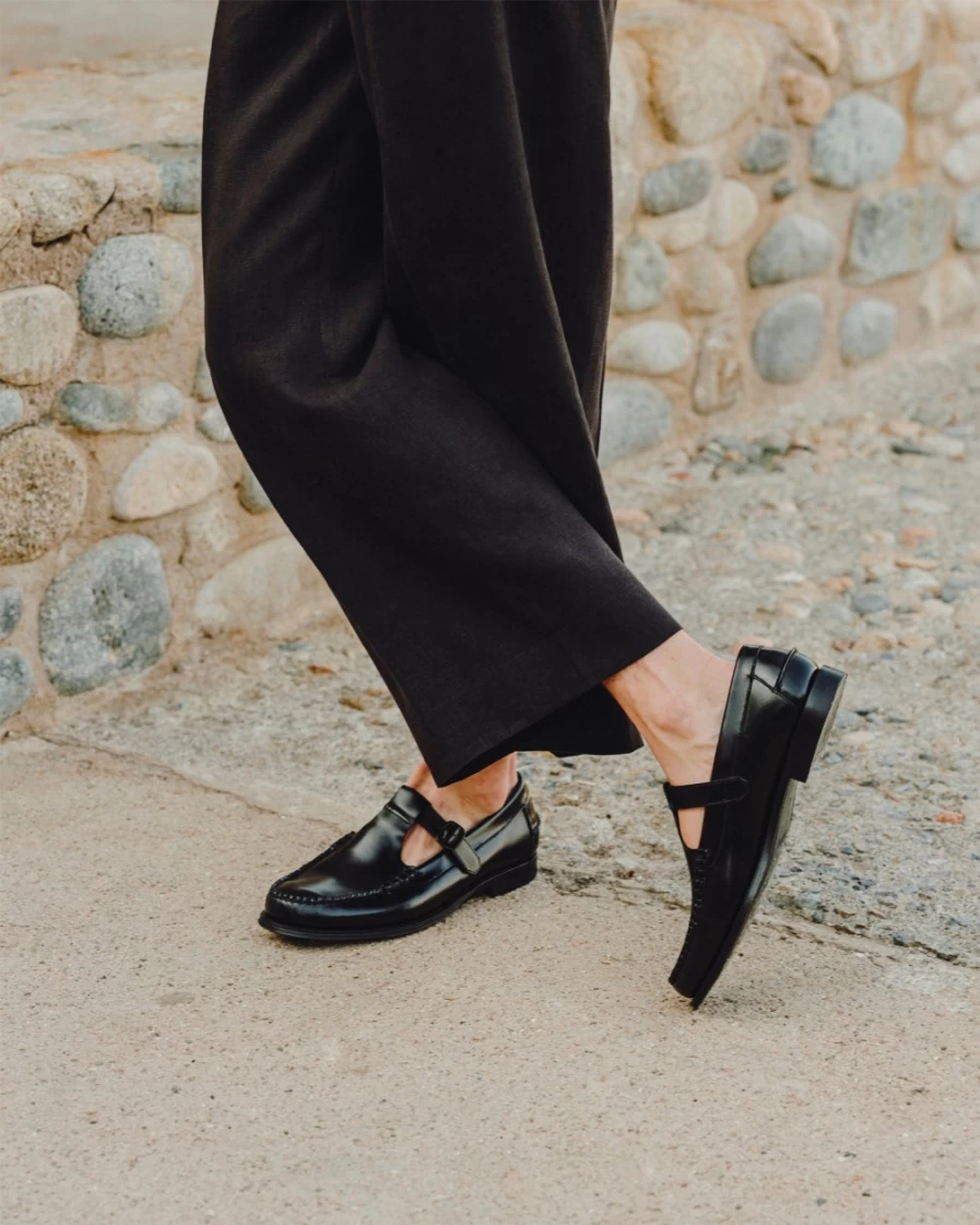 Hereu Studio Alber Black Leather Men's Loafers – Premium Handcrafted Footwear