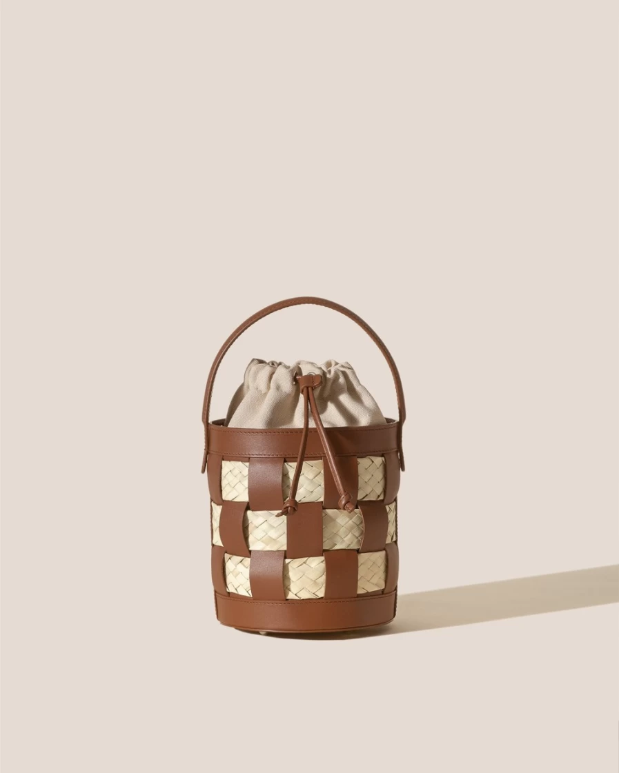 Hereu Studio Women's Chestnut Galleda Small Leather Crossbody Bag