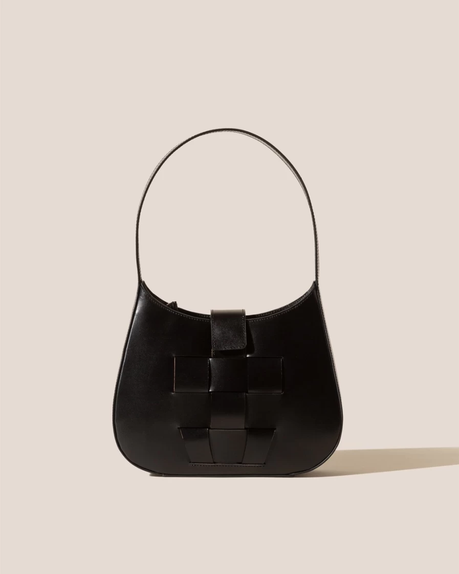 Hereu Studio Bauza Black Women's Leather Crossbody Bag