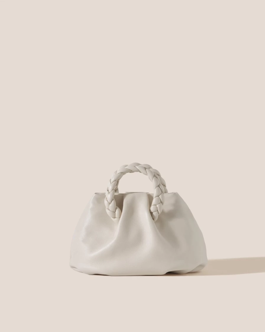 Hereu Studio Women's Bombon Bag in Cream | Luxury Leather Handbag