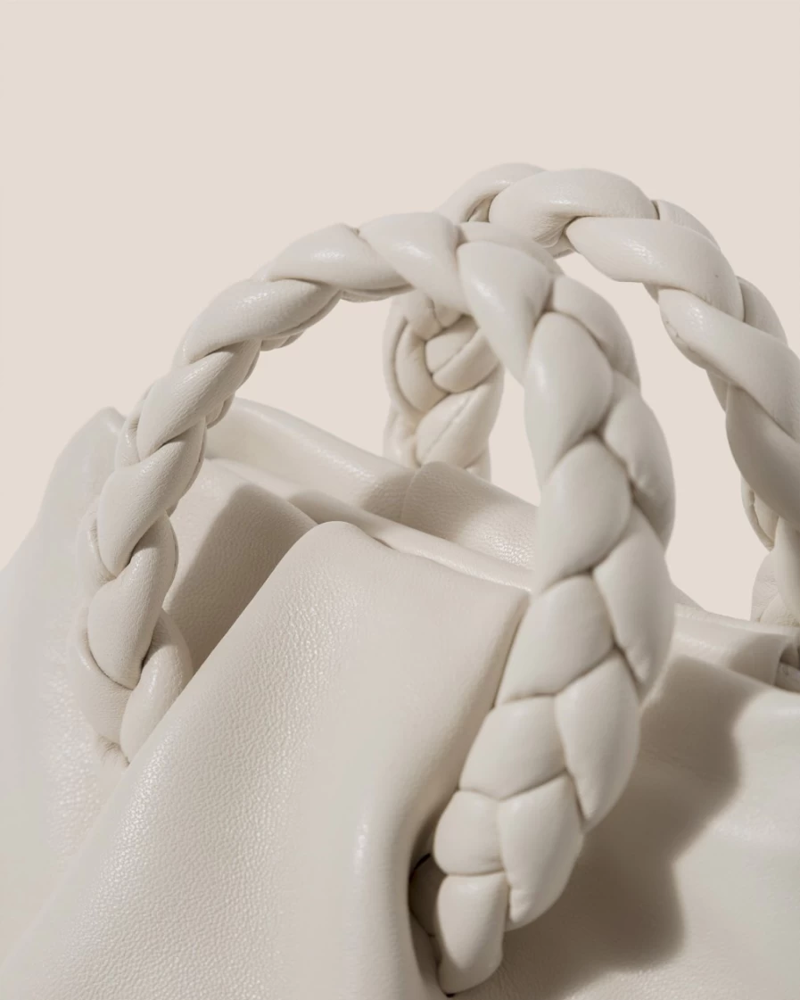 Hereu Studio Women's Bombon Bag in Cream | Luxury Leather Handbag