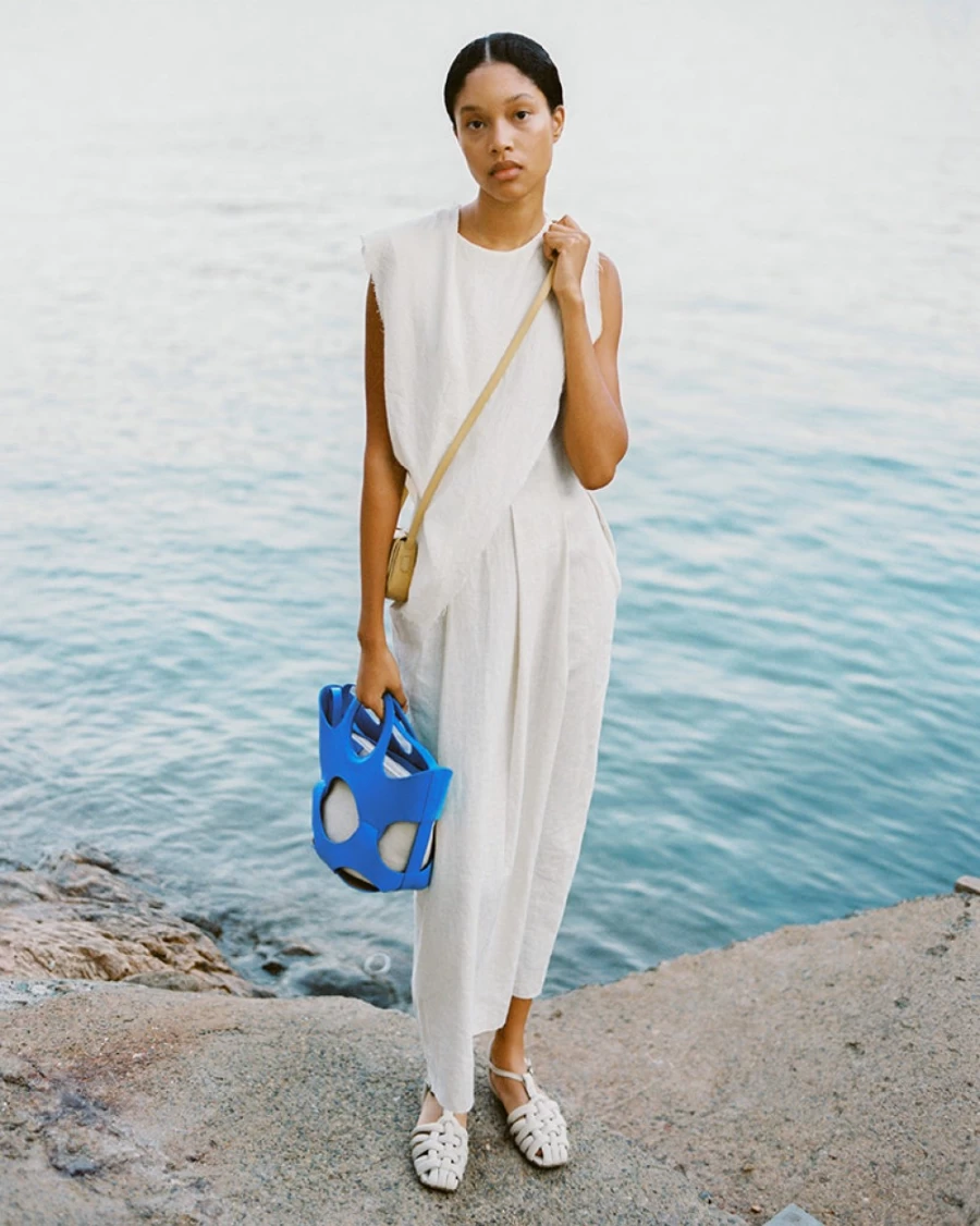 Hereu Studio Women's Onada S Bag in Ocean Blue - Elegant Handbag for Women