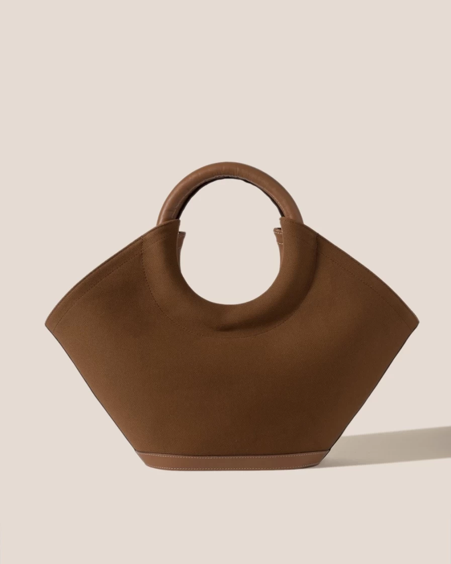 Hereu Studio Women's Tan/Chestnut Cabassa Canvas Bag