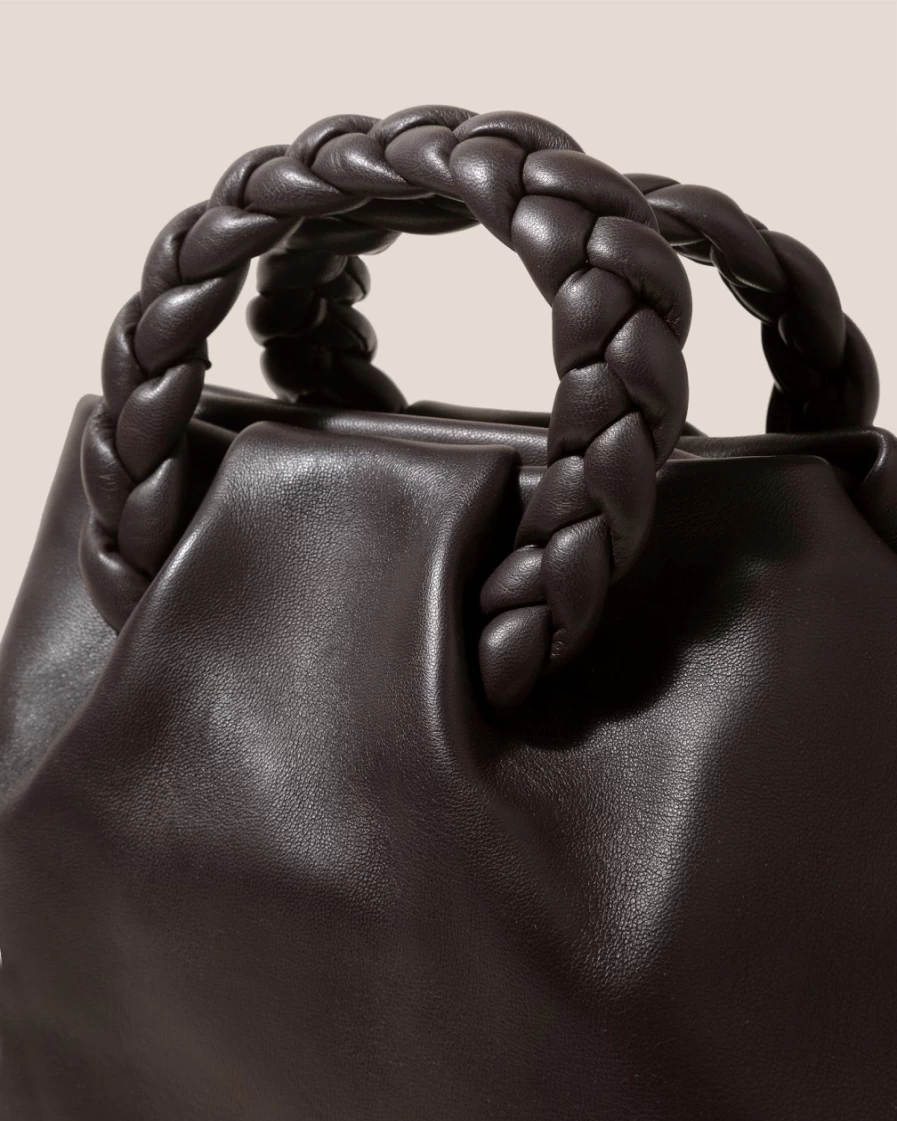 Hereu Studio Women's Bombon M Handbag in Dark Brown - Luxury Leather Crossbody Bag
