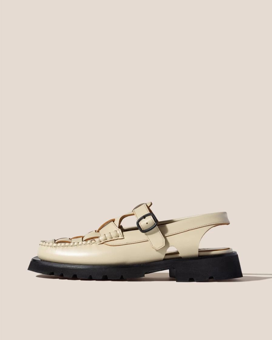 Hereu Studio Women's Cranc Sport Sneakers in Custard - Casual Comfort Footwear