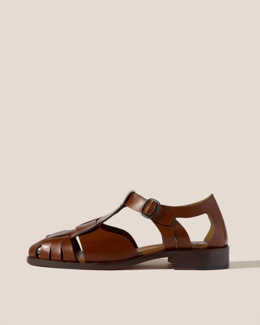 Hereu Studio Men's Pesca Tan Leather Loafers – Classic Casual Footwear
