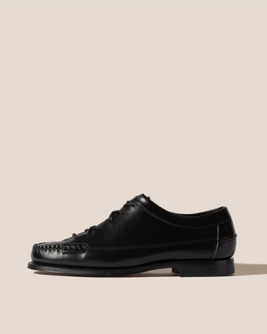 Hereu Studio Men's Priego Black Leather Shoes