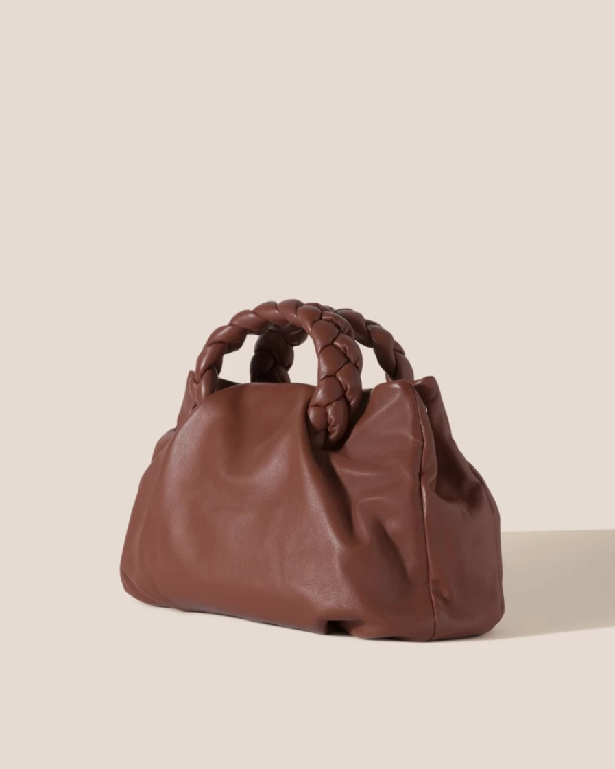 Hereu Studio Women's Bombon L Handbag in Chestnut Leather