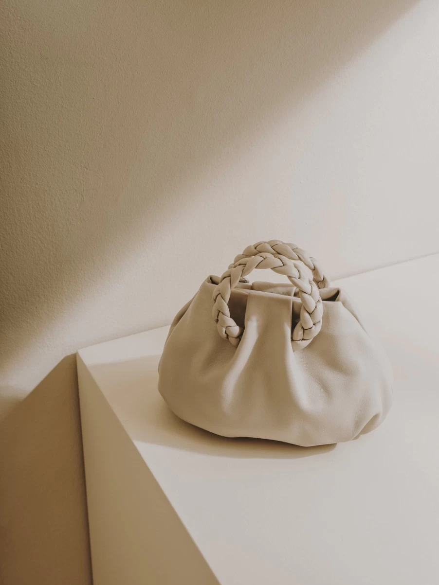 Hereu Studio Women's Bombon Bag in Oyster - Elegant Handbag for Women