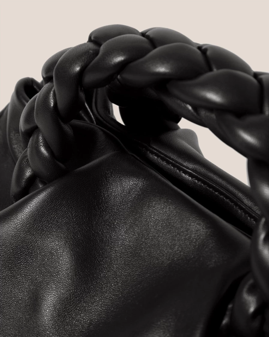 Hereu Studio Women's Bombon L Handbag in Black - Luxury Leather Crossbody Bag