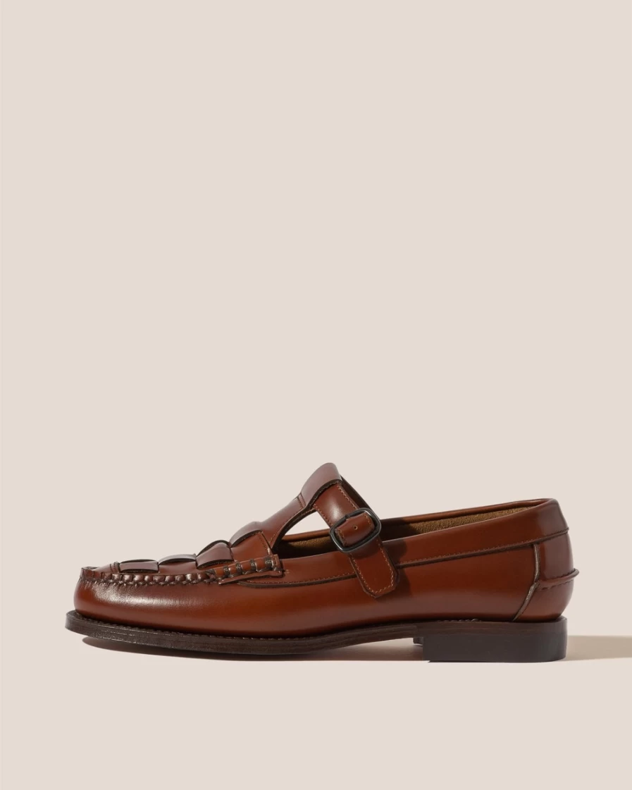 Hereu Studio Women's Soller Tan Leather Loafers