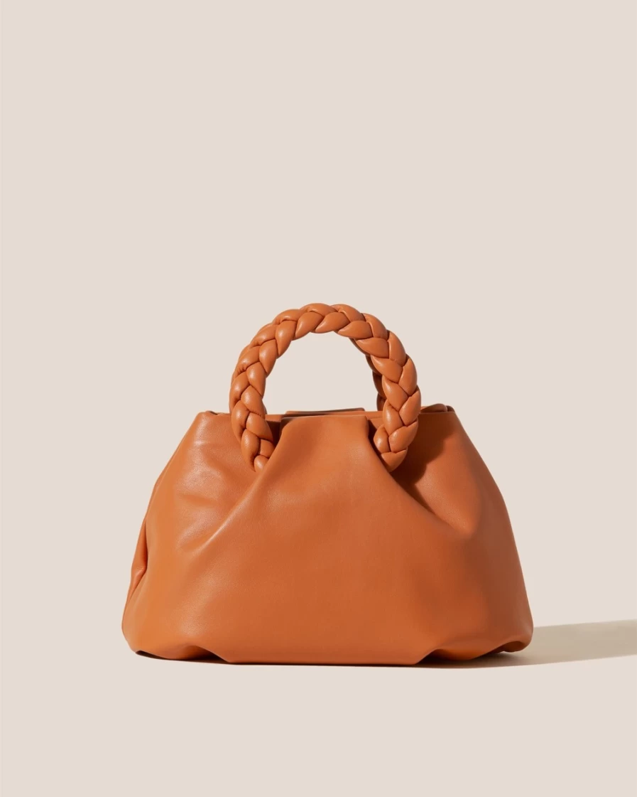 Hereu Studio Women's Bombon M Handbag in Light Tan | Leather Crossbody Bag