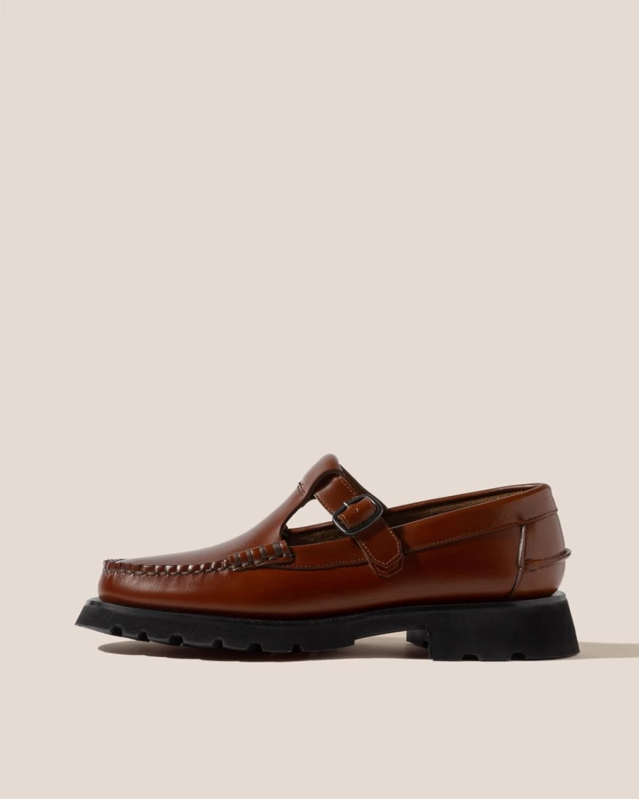 Hereu Studio Men's Alber Sport Sneakers in Tan - Premium Leather Casual Shoes