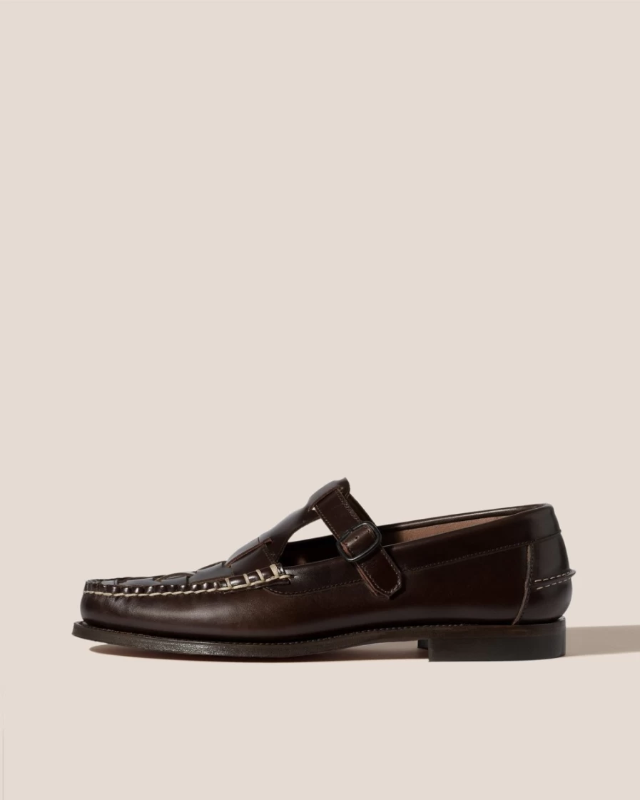 Hereu Studio Men's Ferriol Dark Brown Leather Shoes