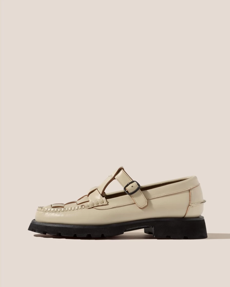 Hereu Studio Women's Soller Sport Shoes in Custard - Comfortable & Stylish