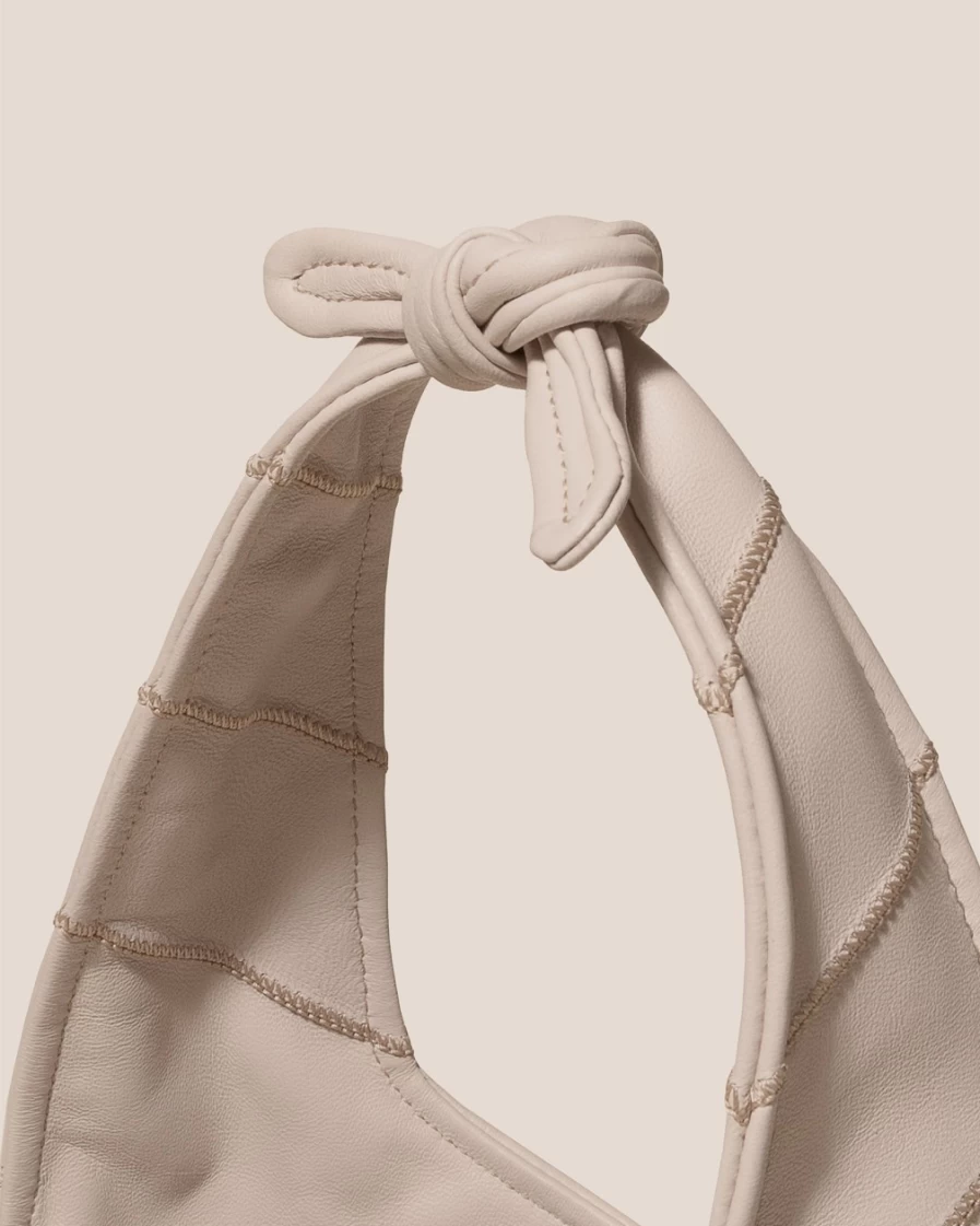 Hereu Studio Women's Costura Mini Bag in Cream | Leather Crossbody Handbag