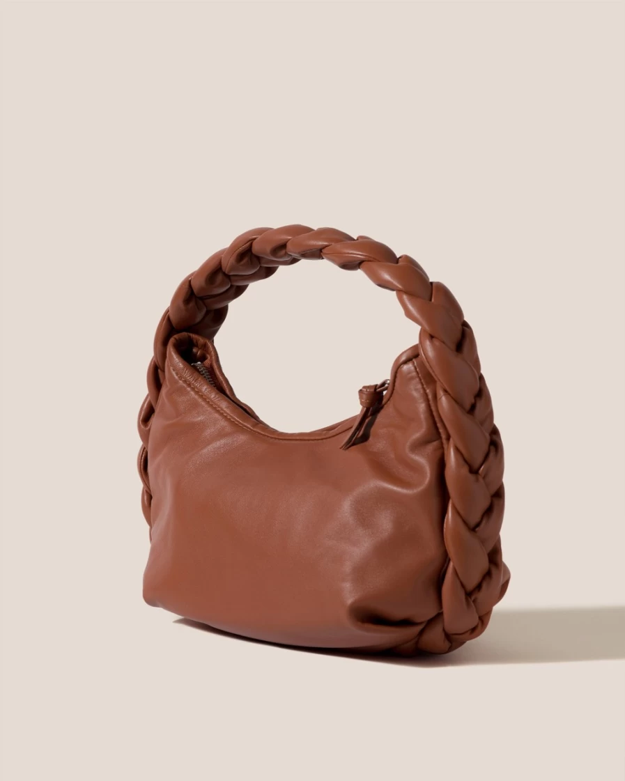 Hereu Studio Espiga Chestnut Women's Leather Shoulder Bag