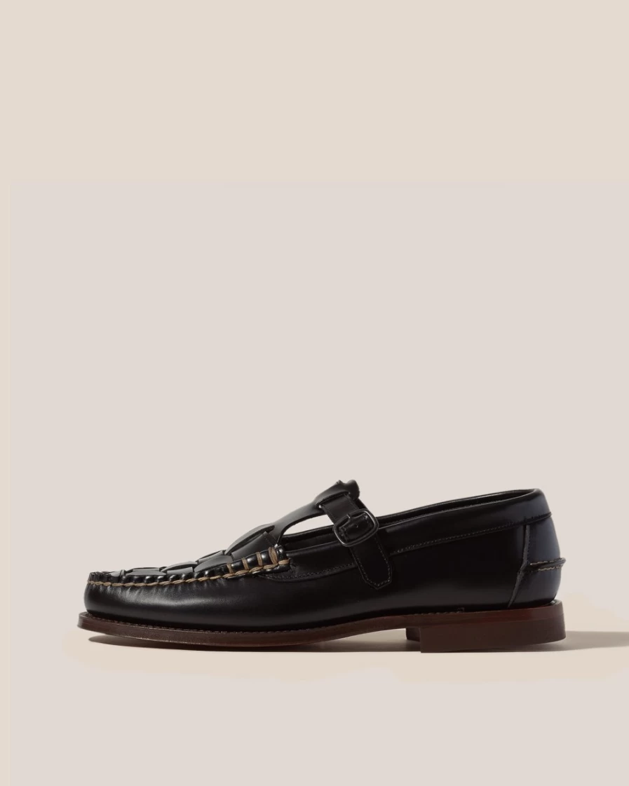 Hereu Studio Men's Ferriol Black Leather Shoes
