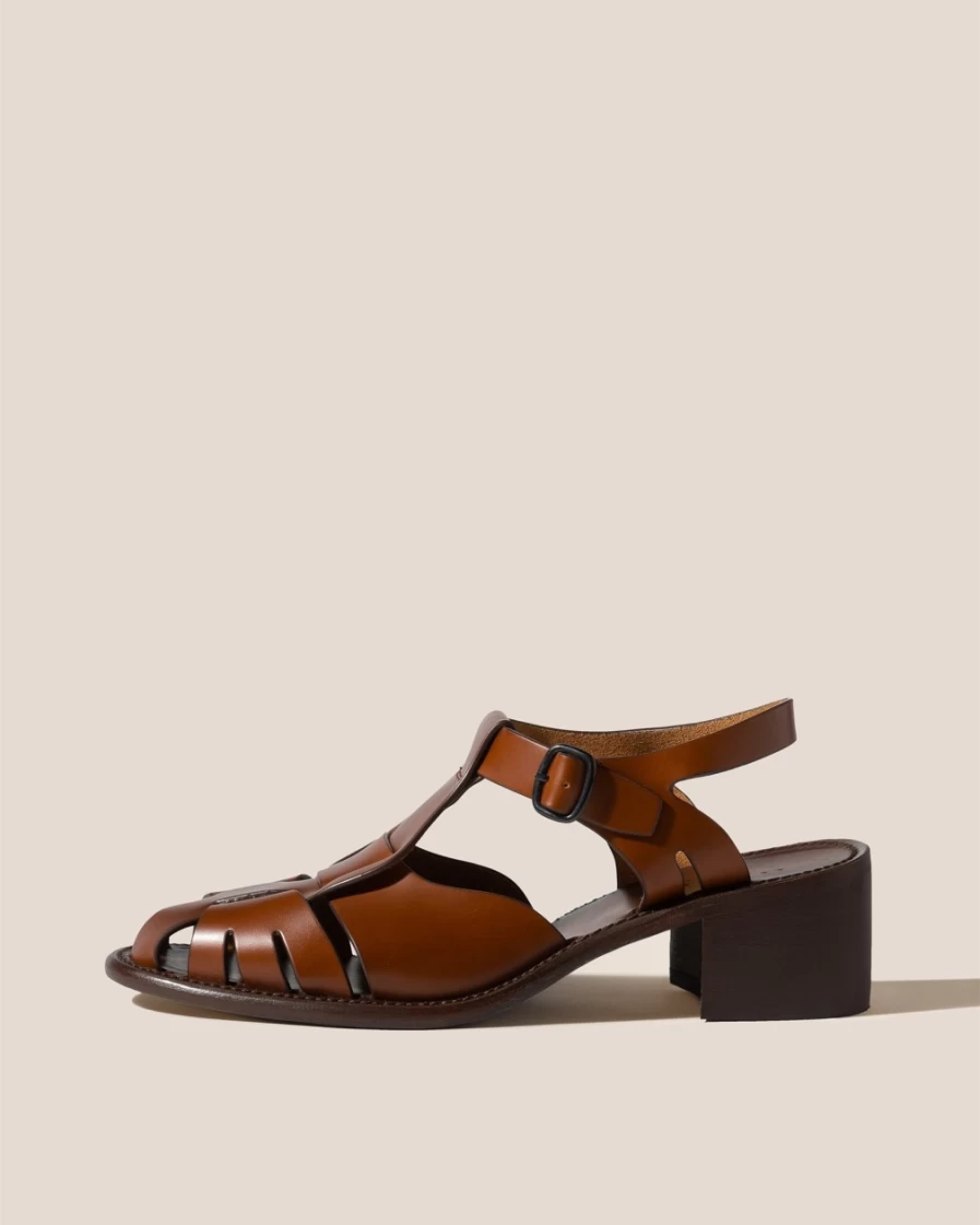 Hereu Studio Women's Pesca Tan Heeled Sandals