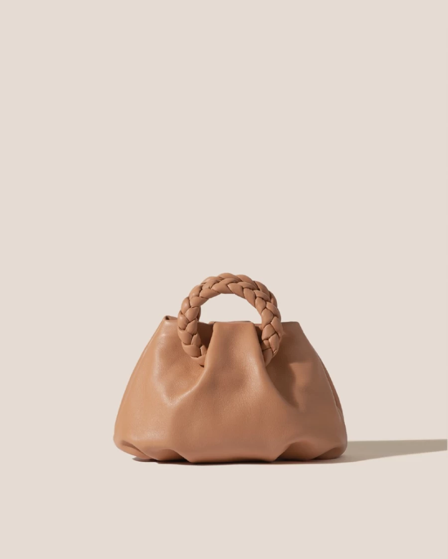 Hereu Studio Women's Bombon Dark Almond Leather Handbag