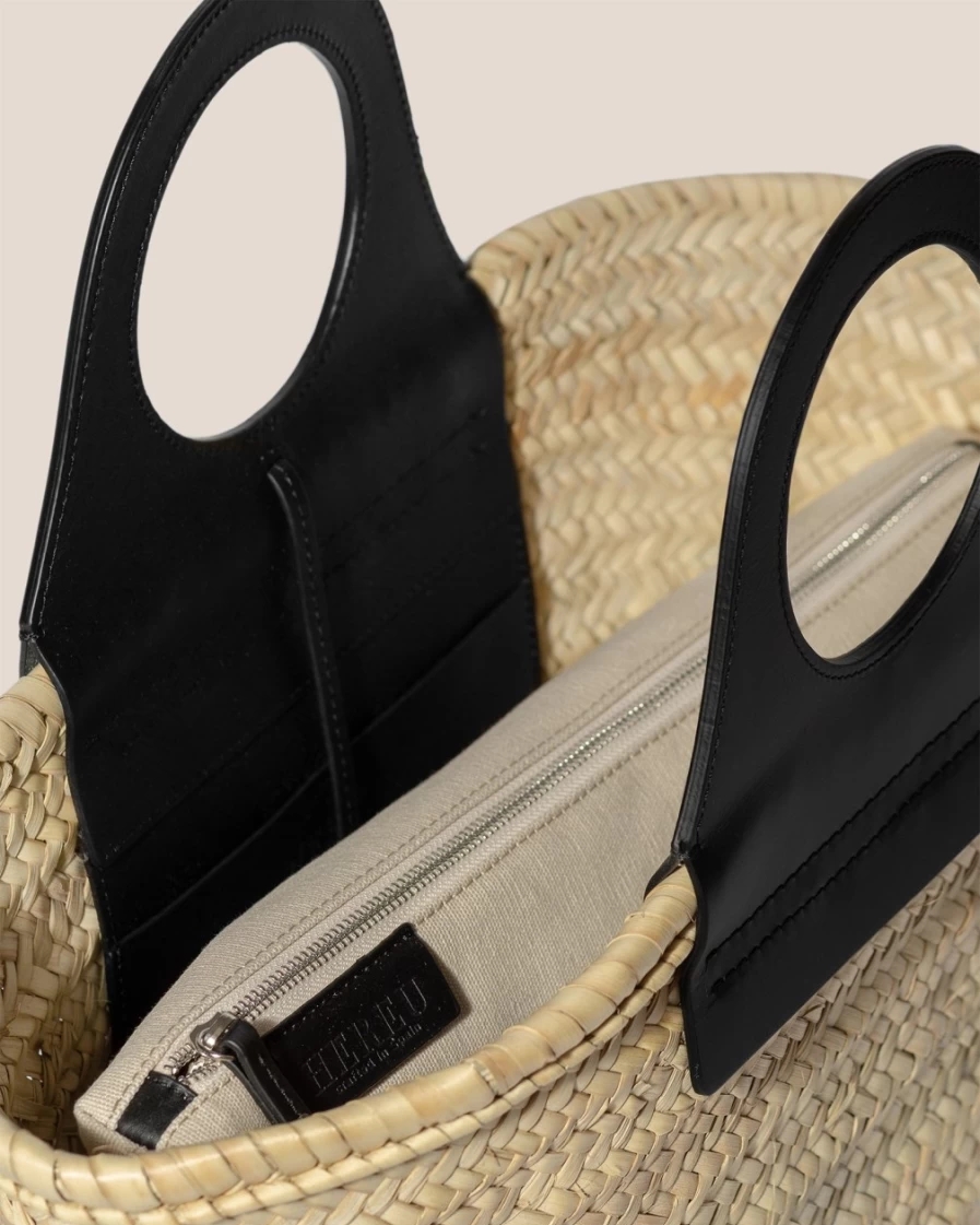 Hereu Studio Women's Black Cabas Leather Handbag