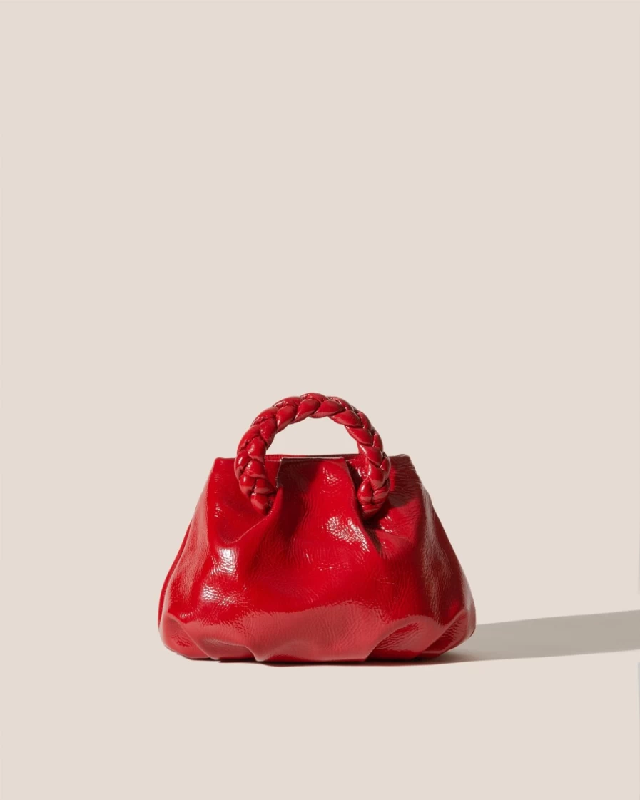 Hereu Studio Women's Ruby Bombon Glossy Crinkled Leather Bag