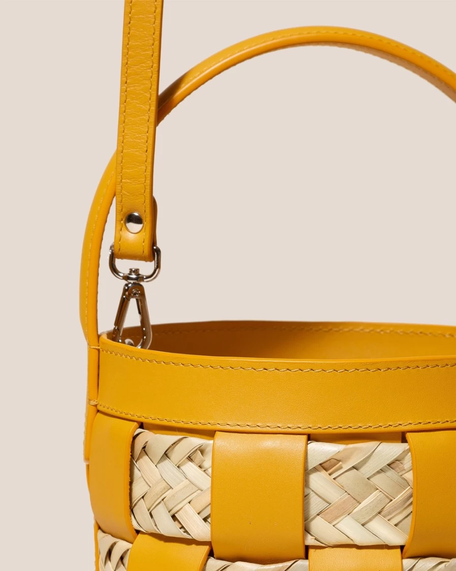 Hereu Studio Women's Galleda Small Crossbody Bag in Sunflower Yellow
