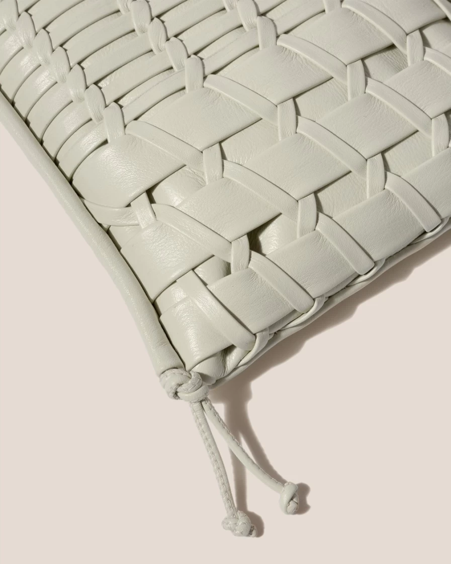 Hereu Studio Trena Women's Cream Leather Crossbody Bag