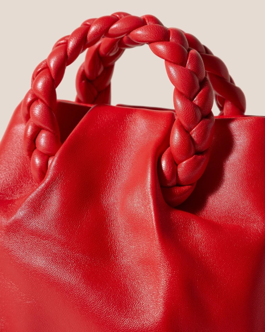 Hereu Studio Women's Red Bombon Handbag - Elegant & Stylish Crossbody Bag