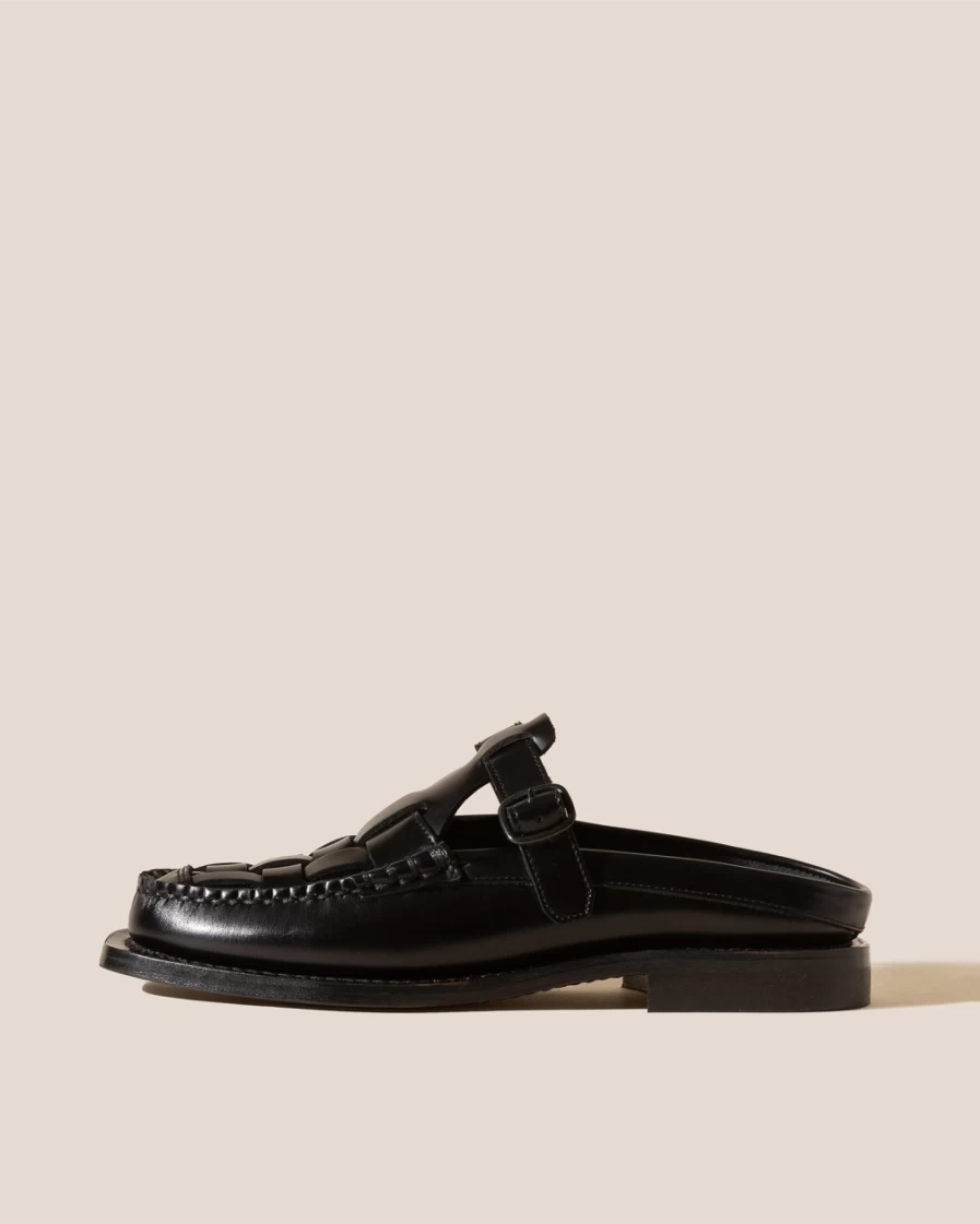 Hereu Studio Men's Bonell Black Leather Shoes