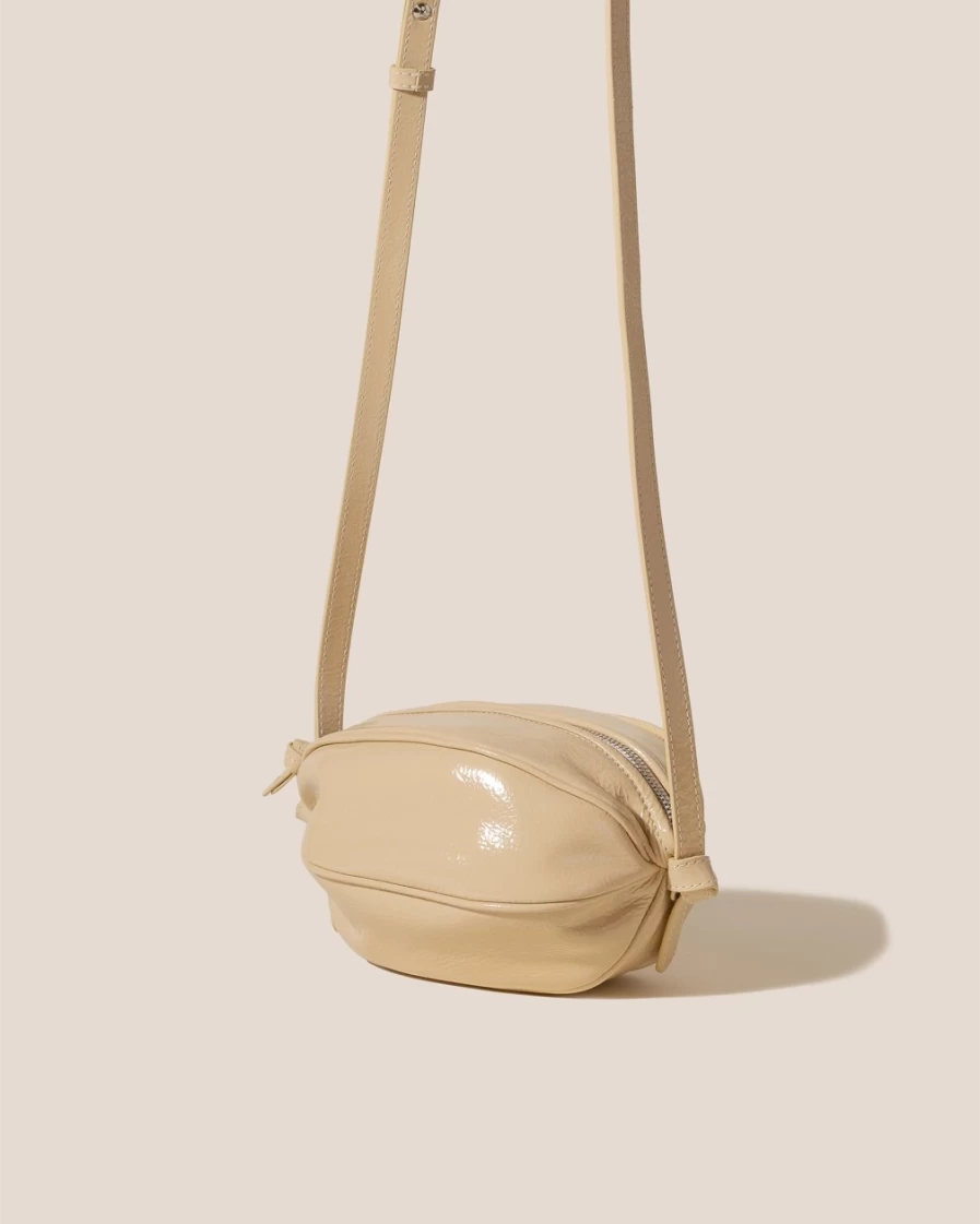 Hereu Studio Women's Sand Tumbled Glossy Leather Handbag