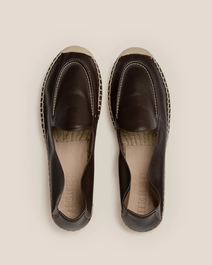Hereu Studio Senyor Dark Brown Leather Men's Shoes