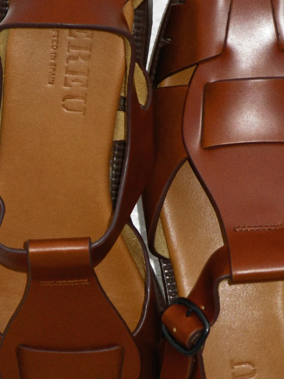 Hereu Studio Women's Pesca Tan Leather Handbag
