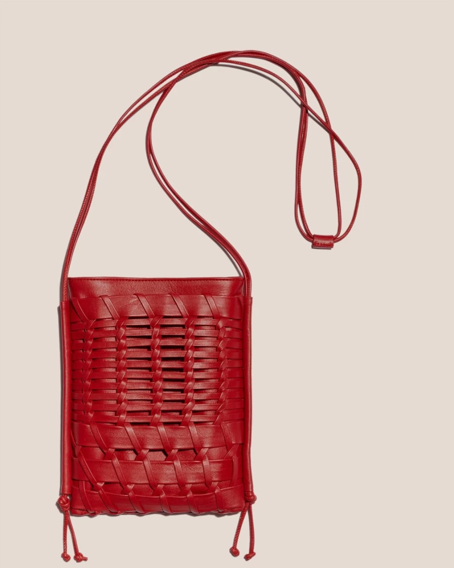 Hereu Studio Women's Trena Sand Leather Crossbody Bag