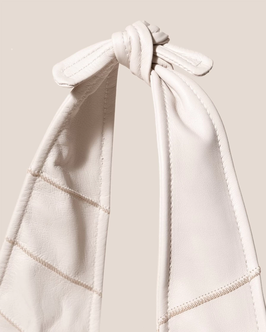 Hereu Studio Women's Costura Bag in Cream | Premium Leather Handbag
