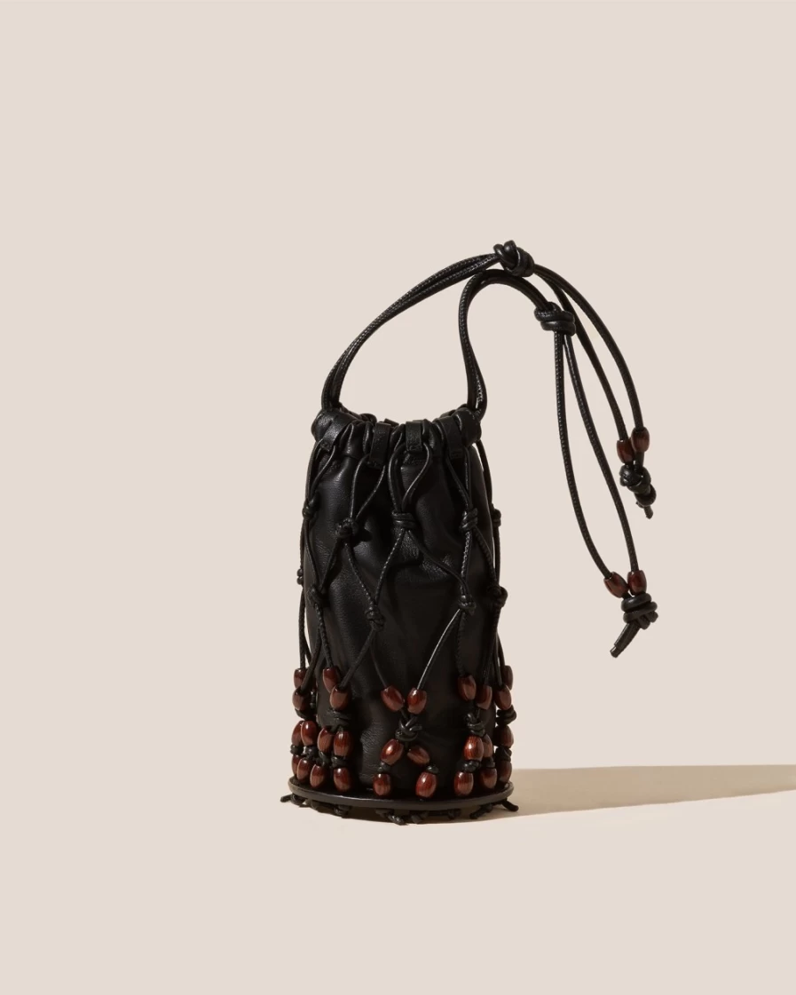 Hereu Studio Perleta Black Leather Bag for Women - Elegant Handbag