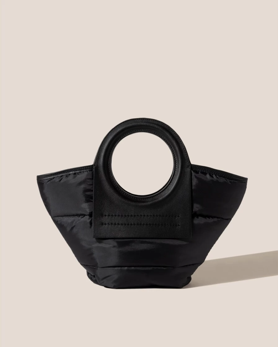 Hereu Studio Cala Mini Black Leather Crossbody Bag for Women