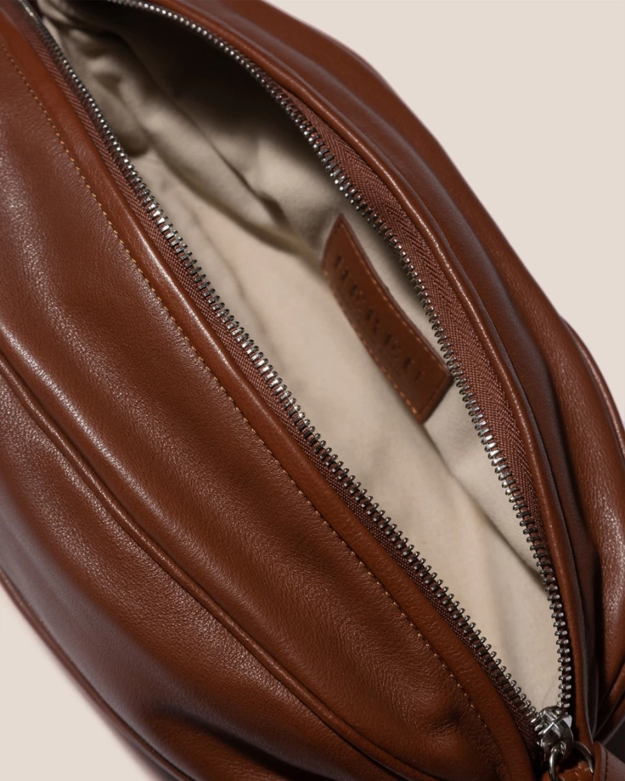 Hereu Studio Women's Chestnut Boya L Leather Handbag