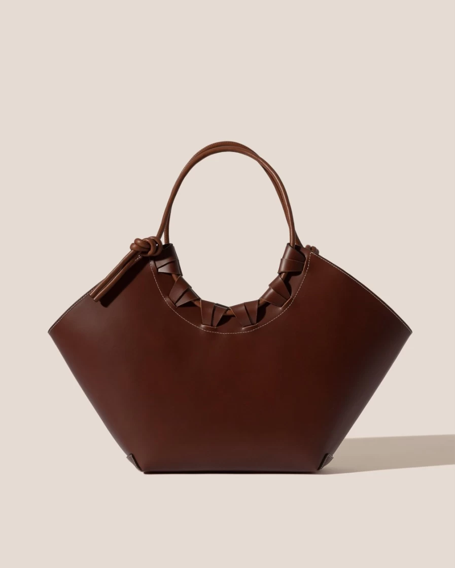 Hereu Studio Women's Cordell Matte Tan Leather Crossbody Bag