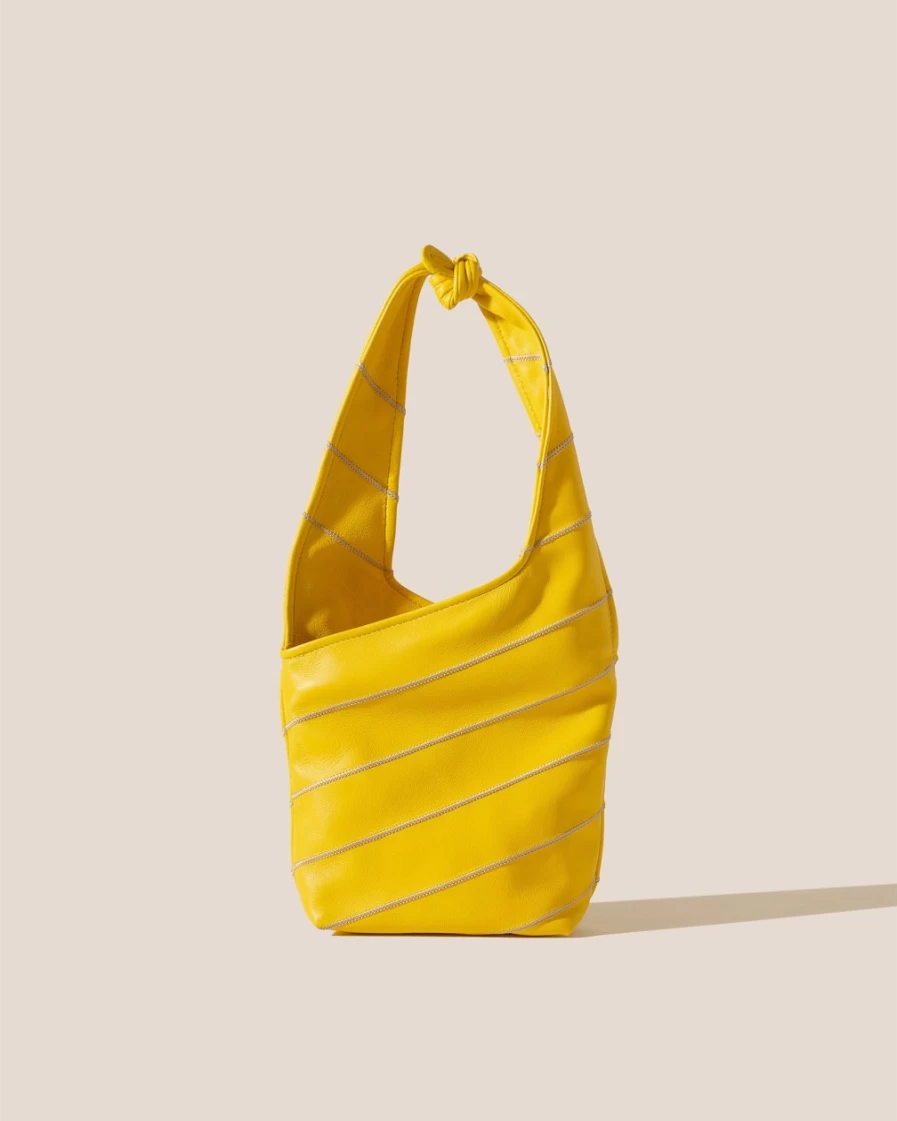 Hereu Studio Women's Yellow Costura Mini Crossbody Bag