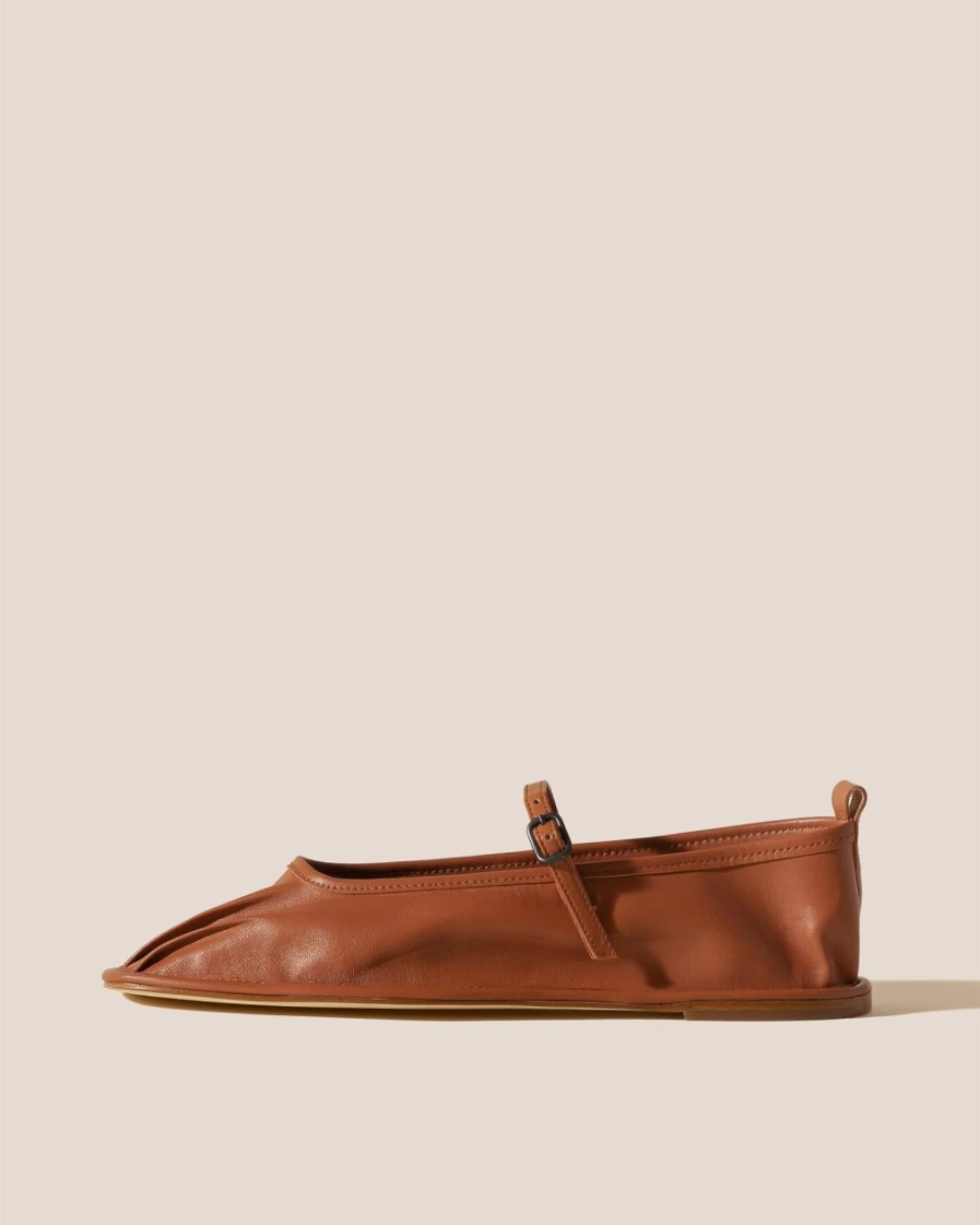 Hereu Studio Women's Dansa Chestnut Leather Loafers