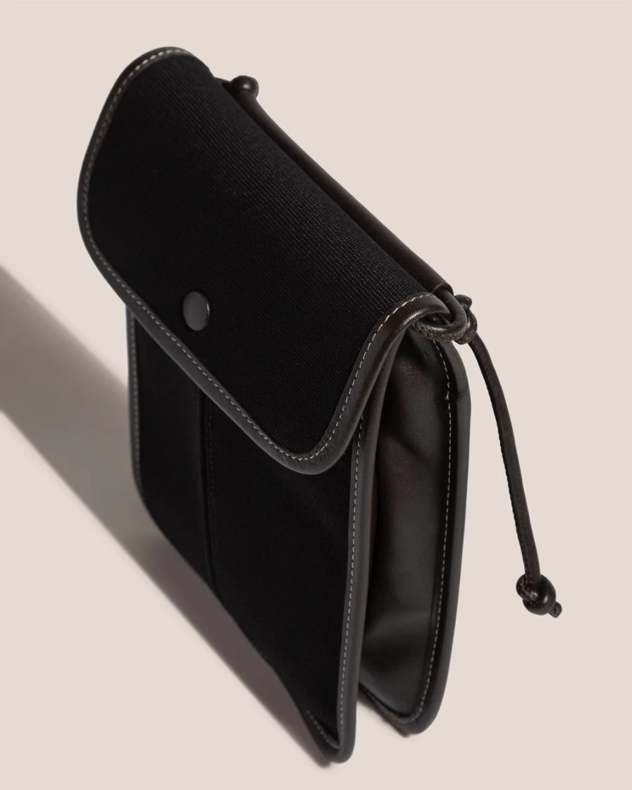 Hereu Studio Terra Women's Black Leather Crossbody Bag