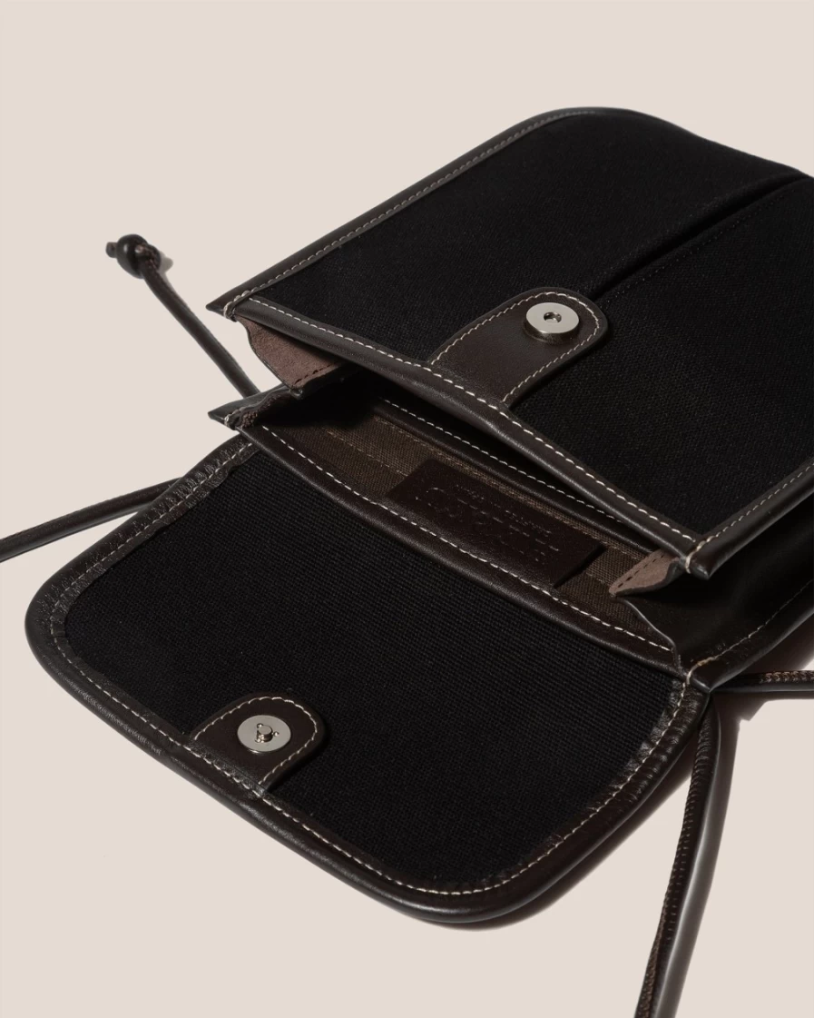 Hereu Studio Terra Women's Black Leather Crossbody Bag